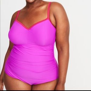 Old Navy bandeau one piece swimsuit